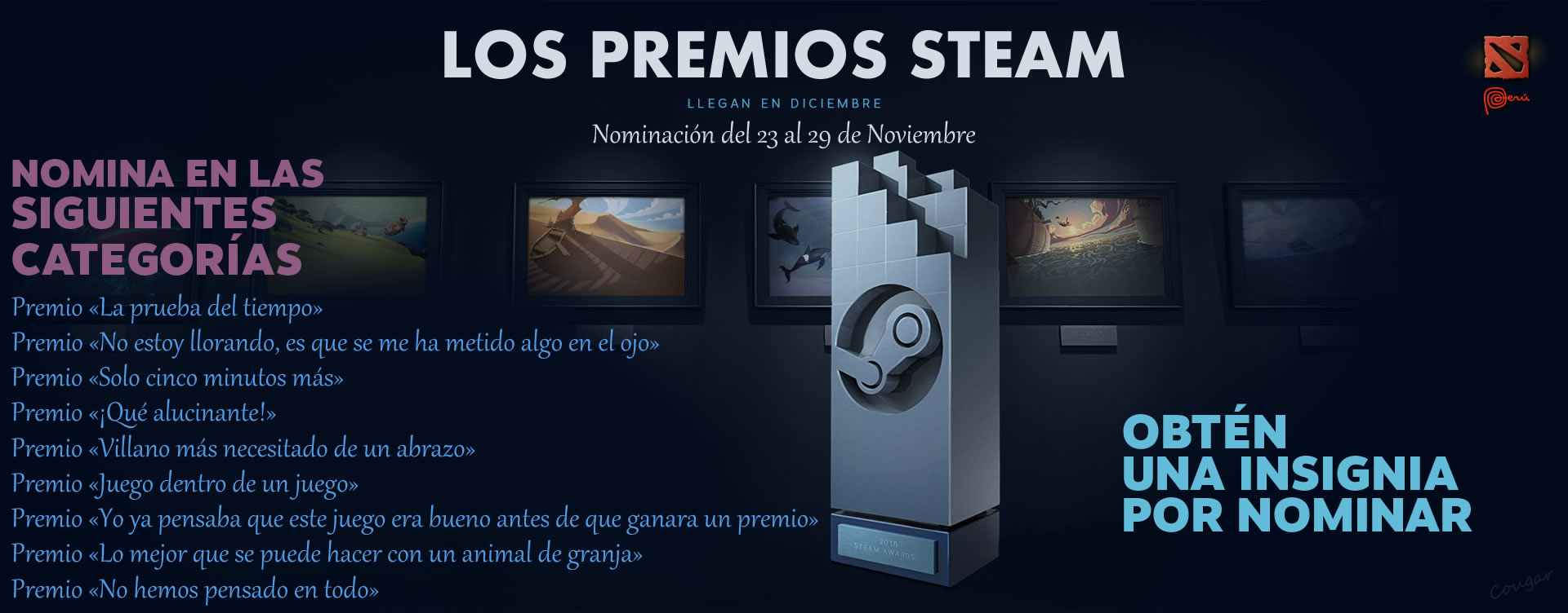 Los Premios Steam