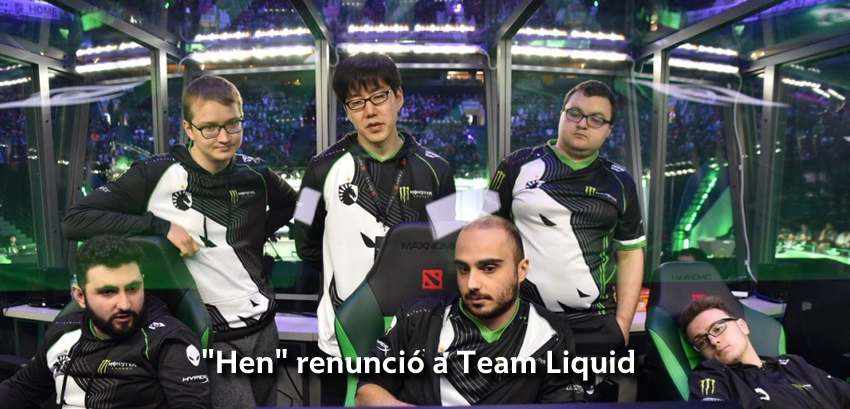 Heen renunció a Team Liquid