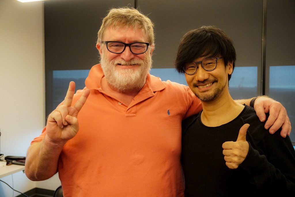 Hideo Kojima continúa visitando empresas