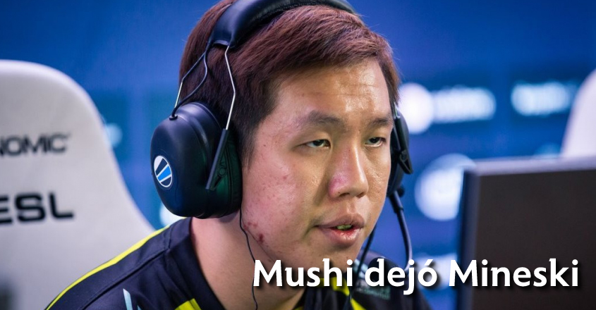 Mushi dejó Mineski